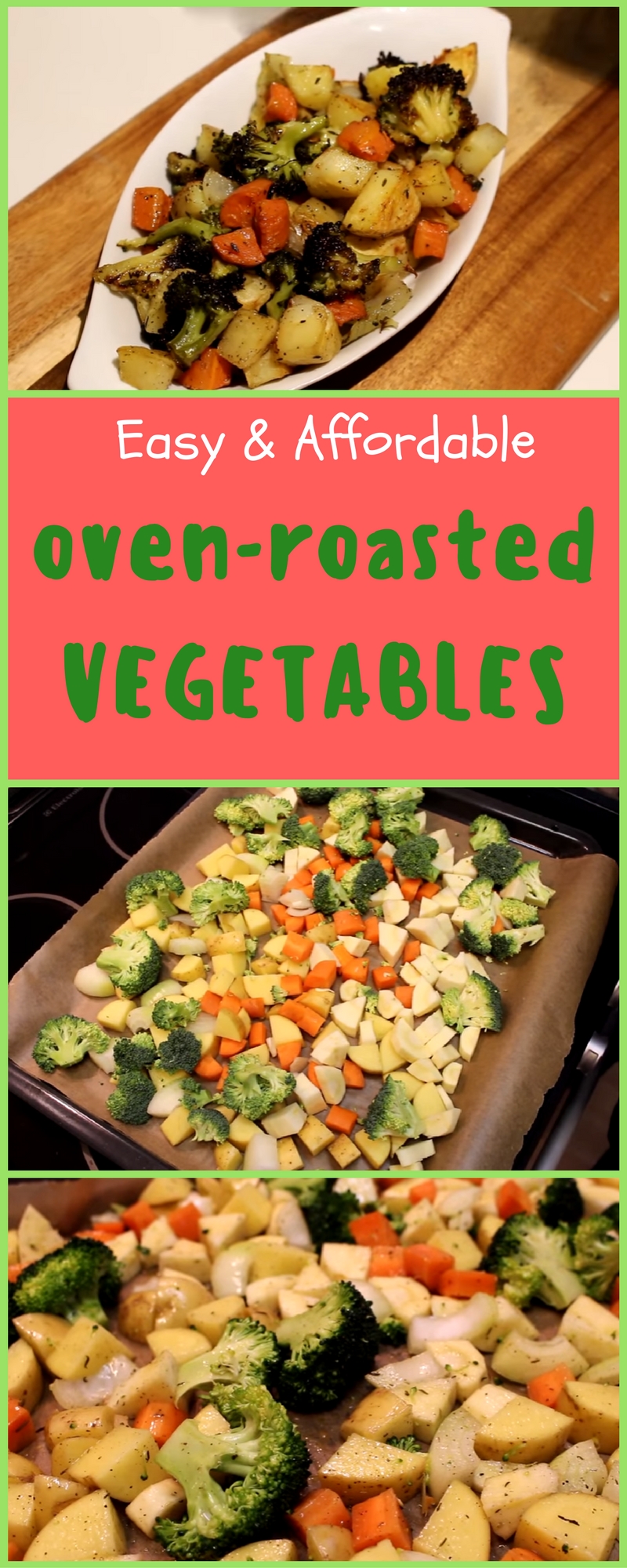 Recipe World Easy Oven Roasted Vegetables - Recipe World