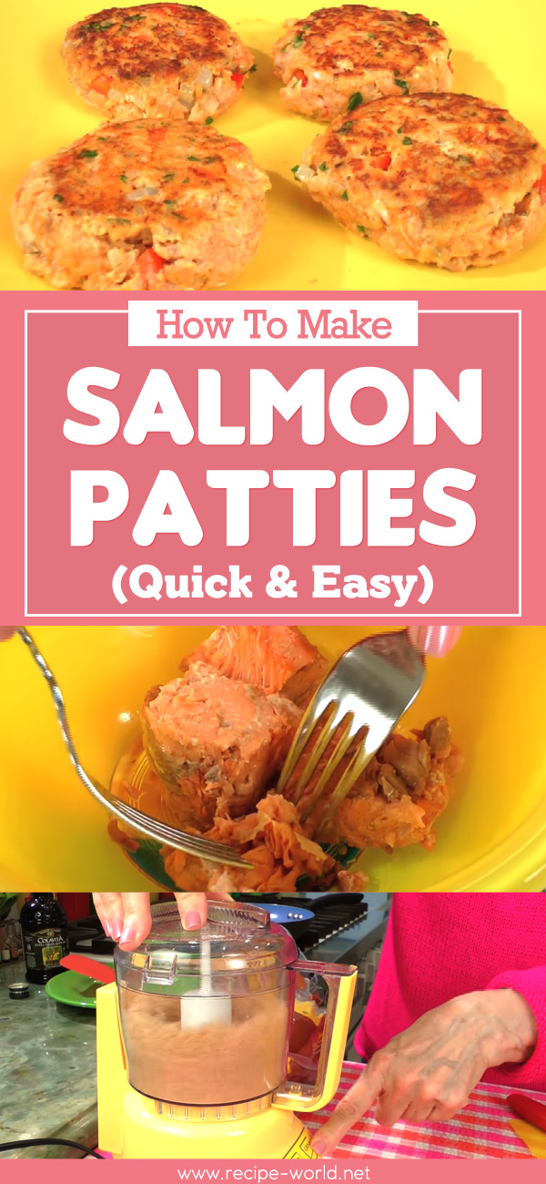 Recipe World Salmon Patties - Quick & Easy - Recipe World