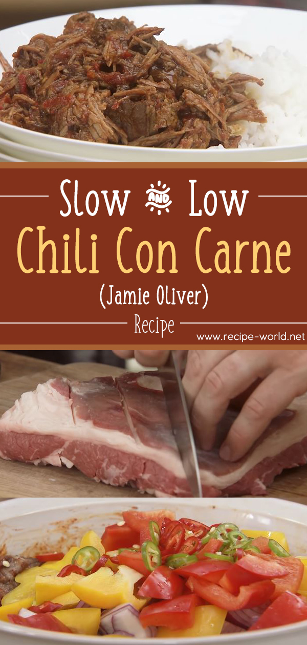 Recipe World Slow Low Chilli Con Carne Jamie Oliver Recipe Recipe World