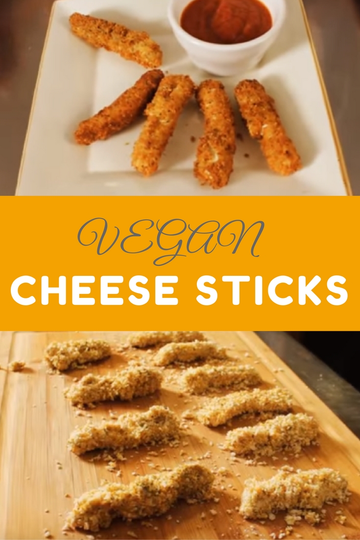 Easy Vegan Cheese Sticks