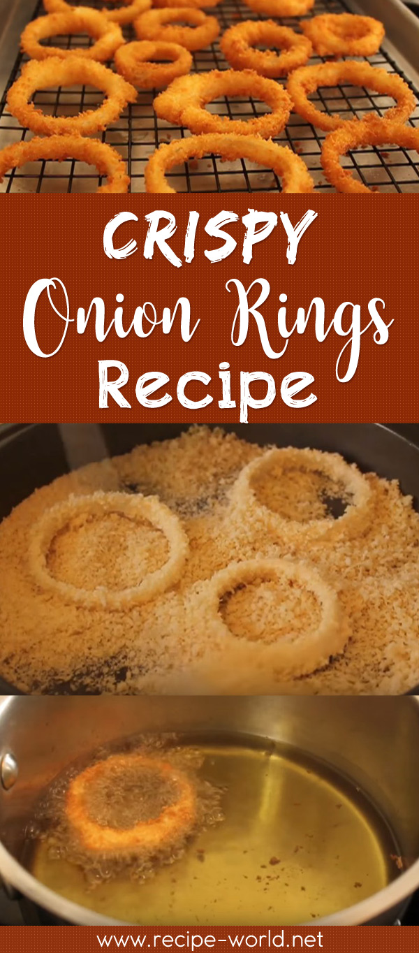 Crispy Onion Rings Recipe - How To Make Crispy Onion Rings