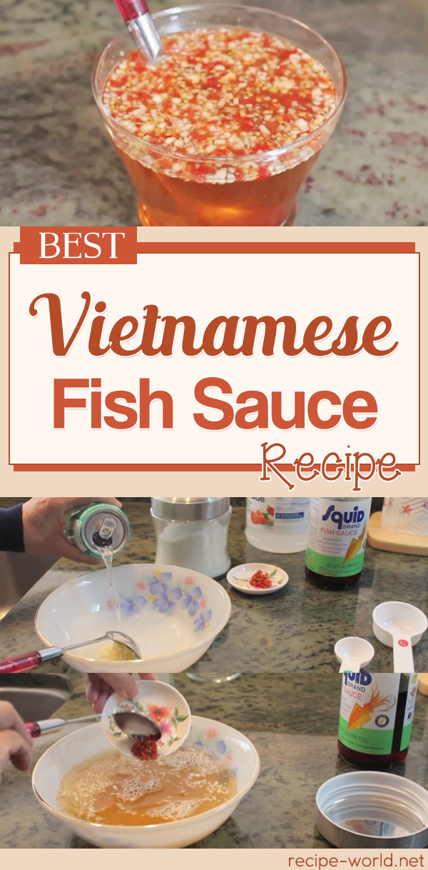 Best Vietnamese Fish Sauce Recipe!