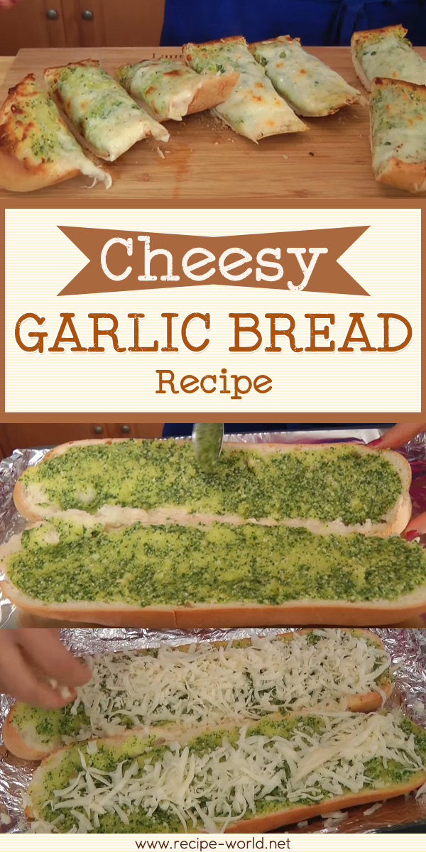 Cheesy Garlic Bread Recipe - Laura Vitale
