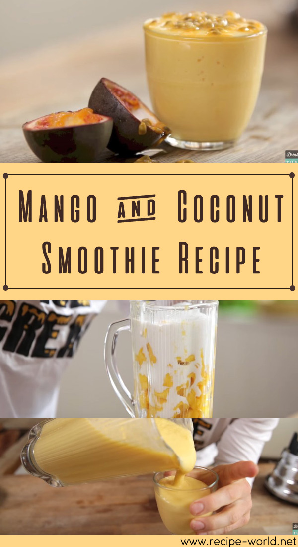 Mango & Coconut Smoothie Recipe