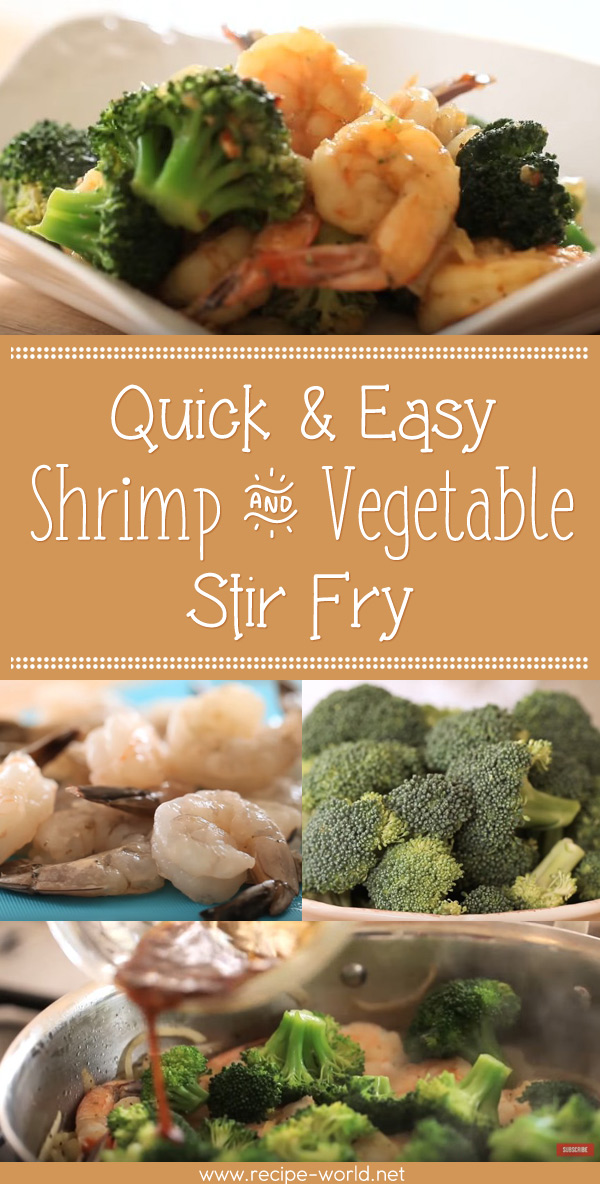 Quick & Easy Shrimp And Vegetable Stir Fry