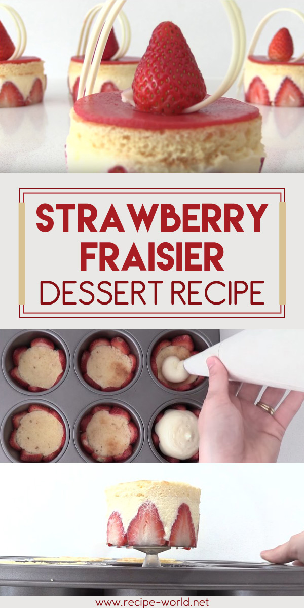 Strawberry Fraisier Dessert Recipe