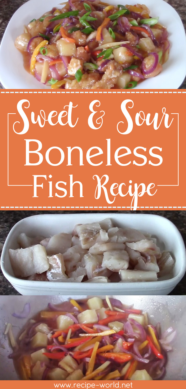 Sweet & Sour Boneless Fish