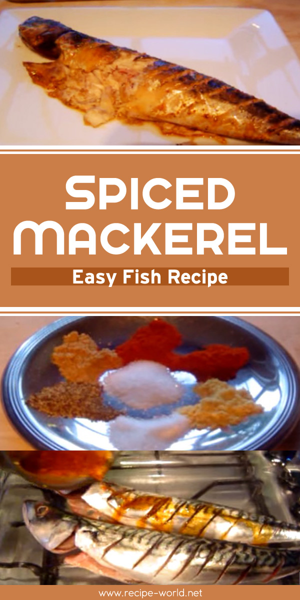 Spiced Mackerel - Easy Fish Recipe