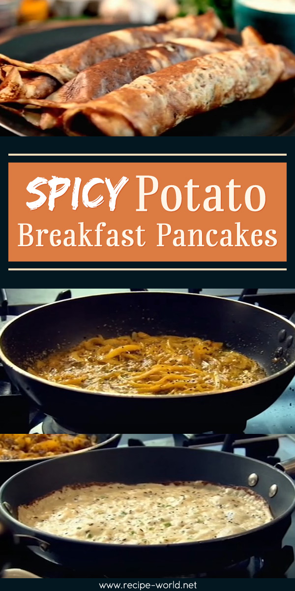 Spicy Potato Breakfast Pancakes