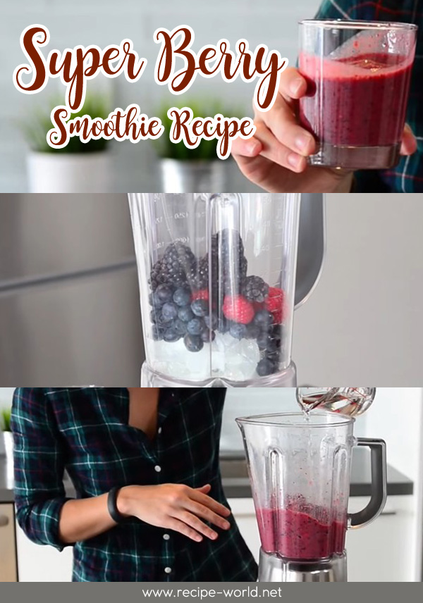 Super Berry Smoothie - The Hot Plate