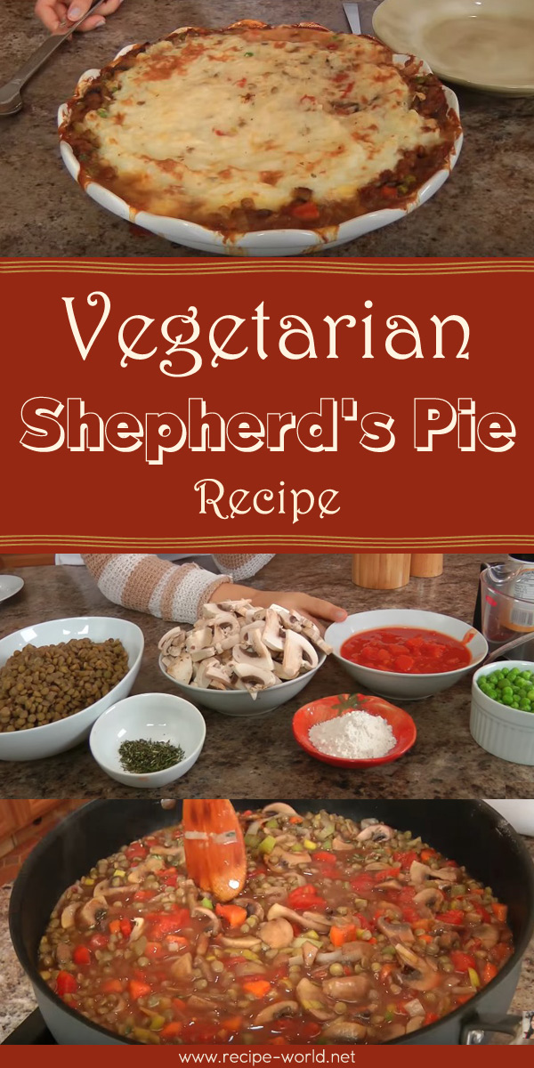 Vegetarian Shepherd's Pie Recipe
