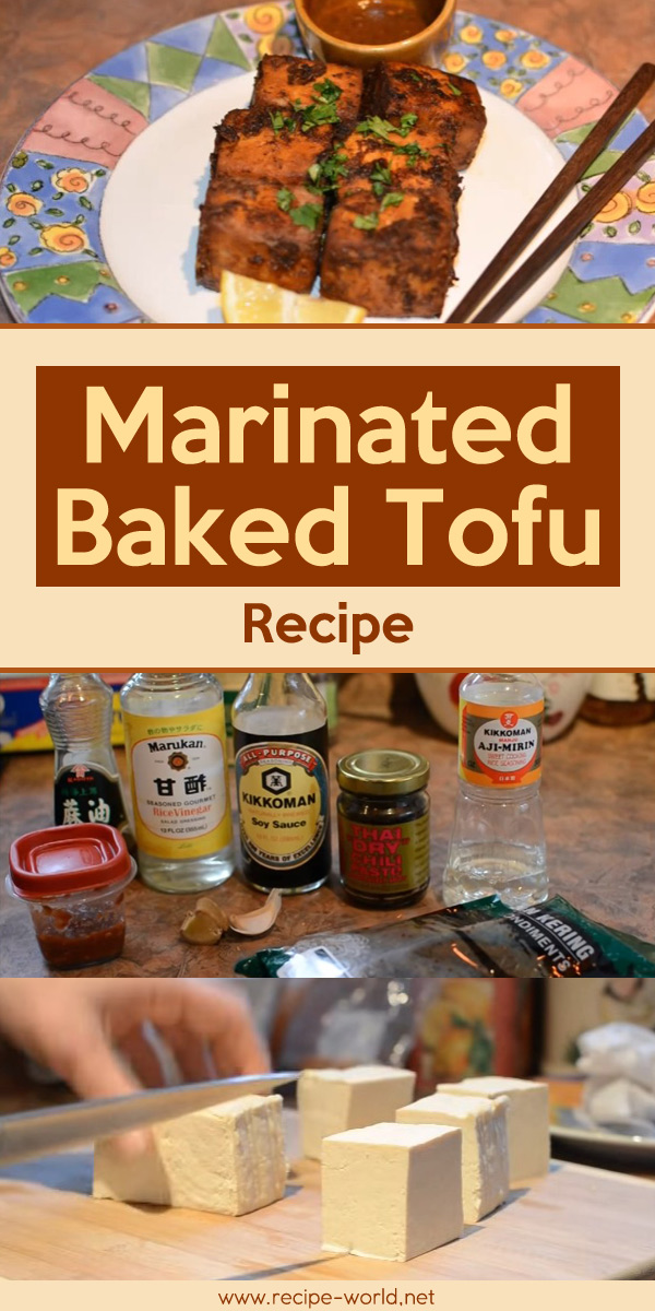 Marinated Baked Tofu