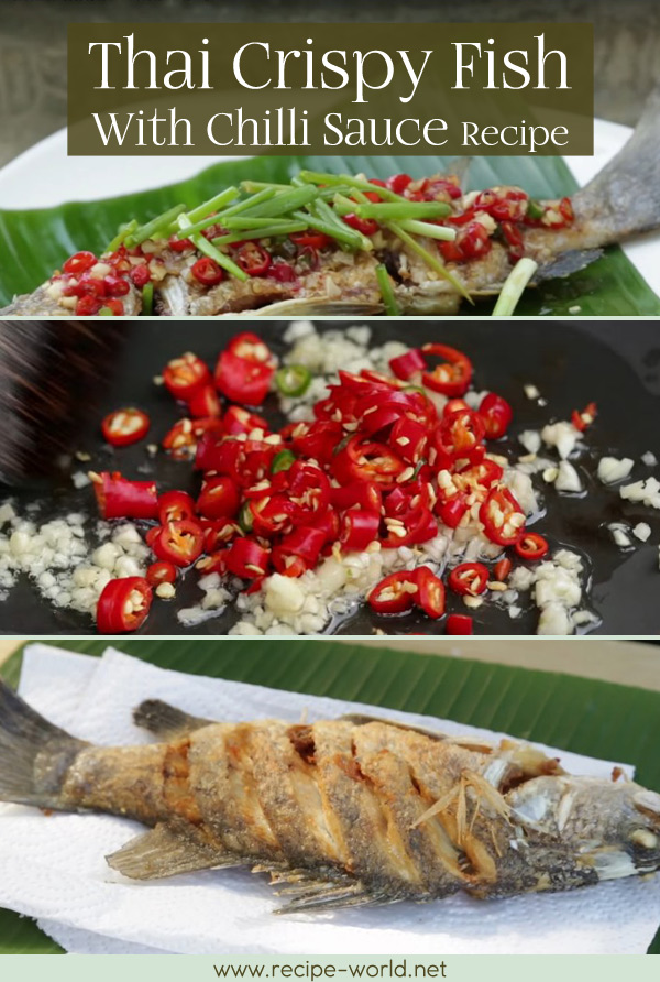 Thai Crispy Fish With Chilli Sauce, Duncan's Thai Kitchen