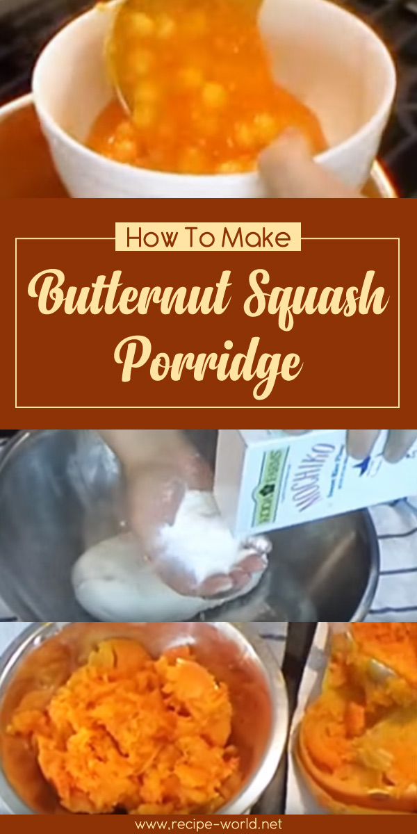 Butternut Squash Porridge