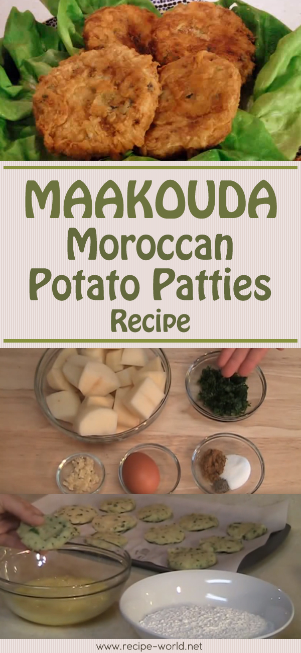 Maakouda - Moroccan Potato Patties