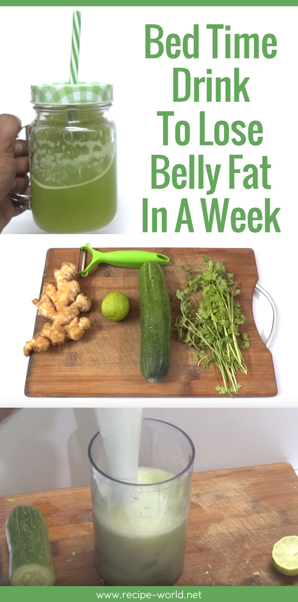 Bed Time Drink To Lose Belly Fat In A Week