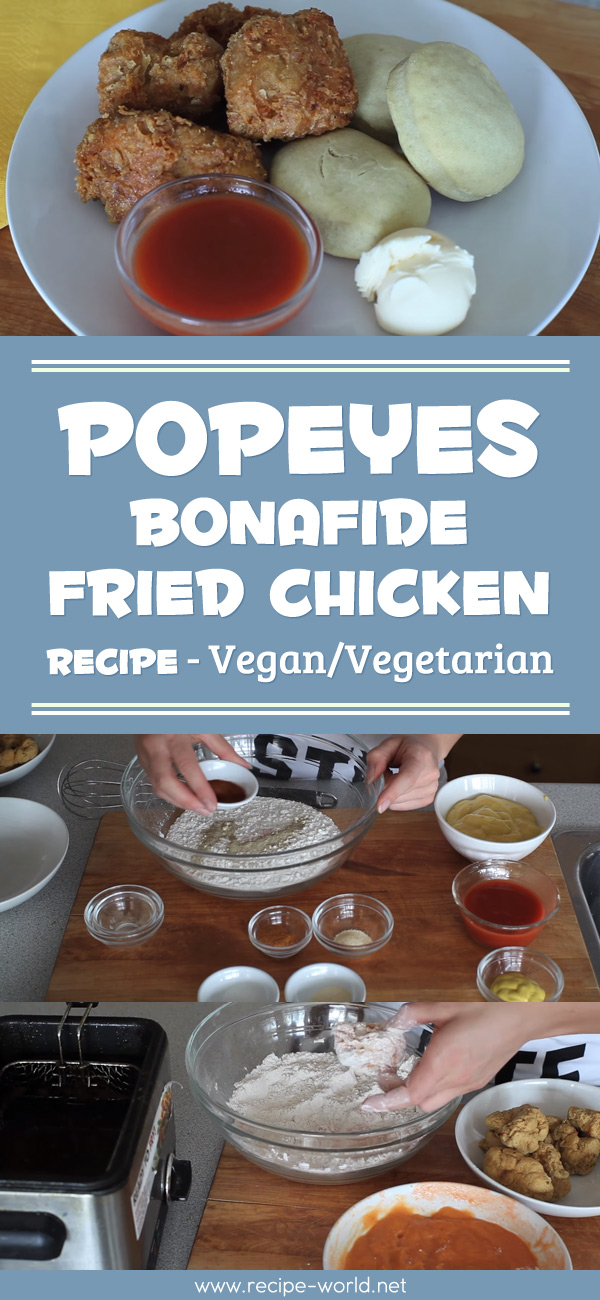 Popeyes Bonafide Fried Chicken - Vegan Vegetarian