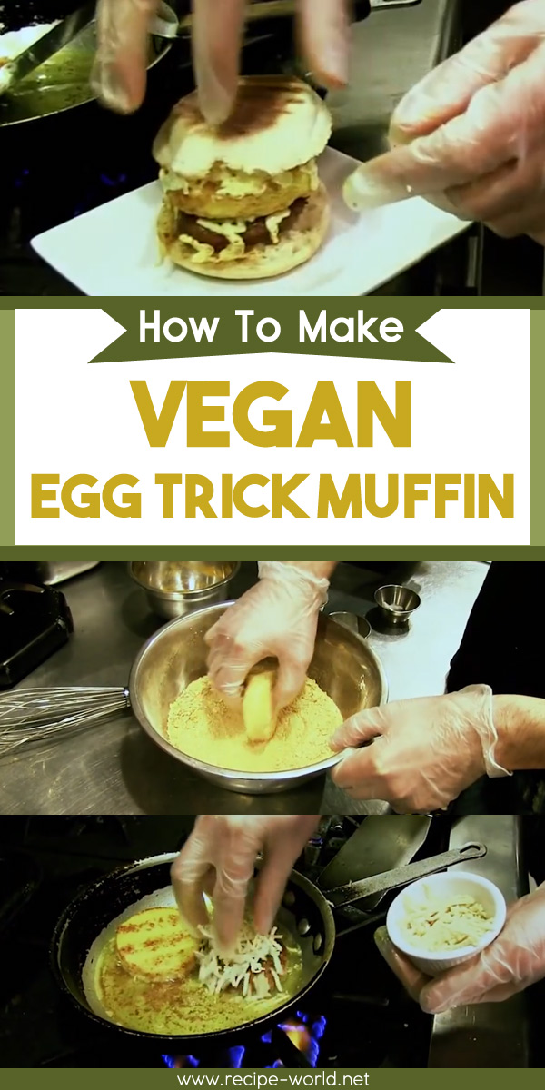 Vegan Egg Trick Muffin