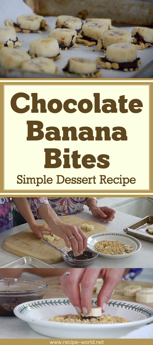 Chocolate Banana Bites - Simple Dessert Recipe