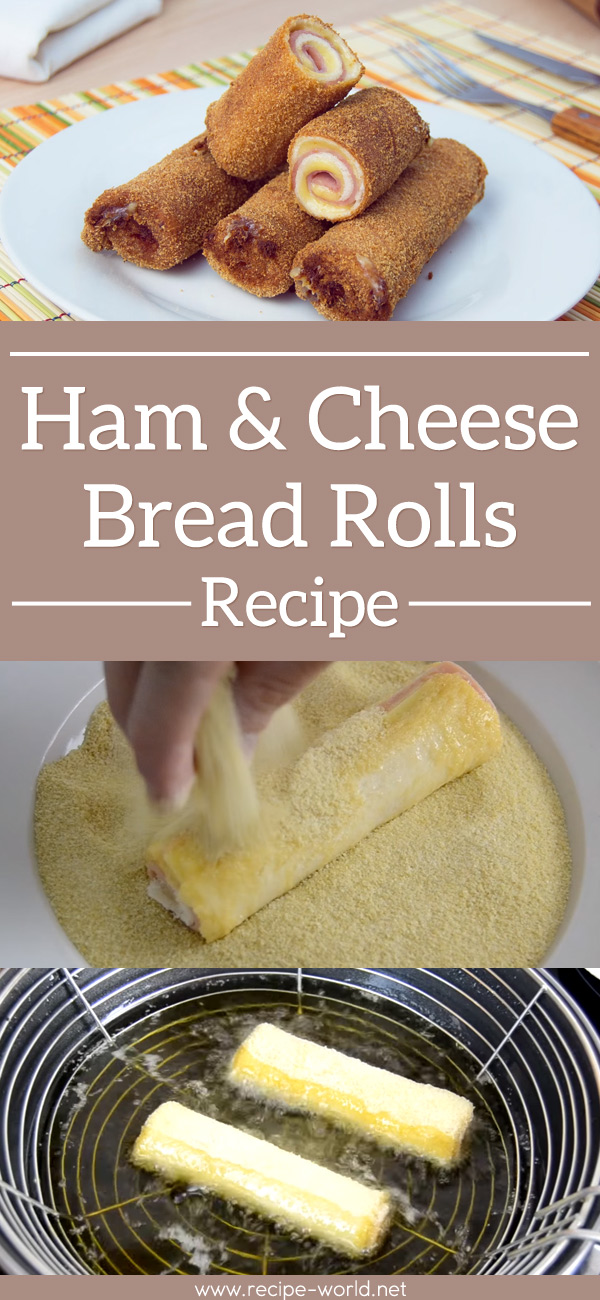 Ham & Cheese Bread Rolls