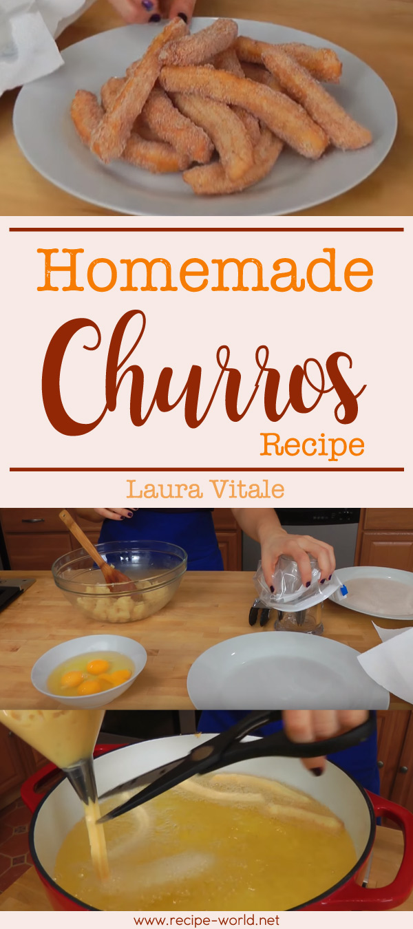 Homemade Churros Recipe - Laura Vitale