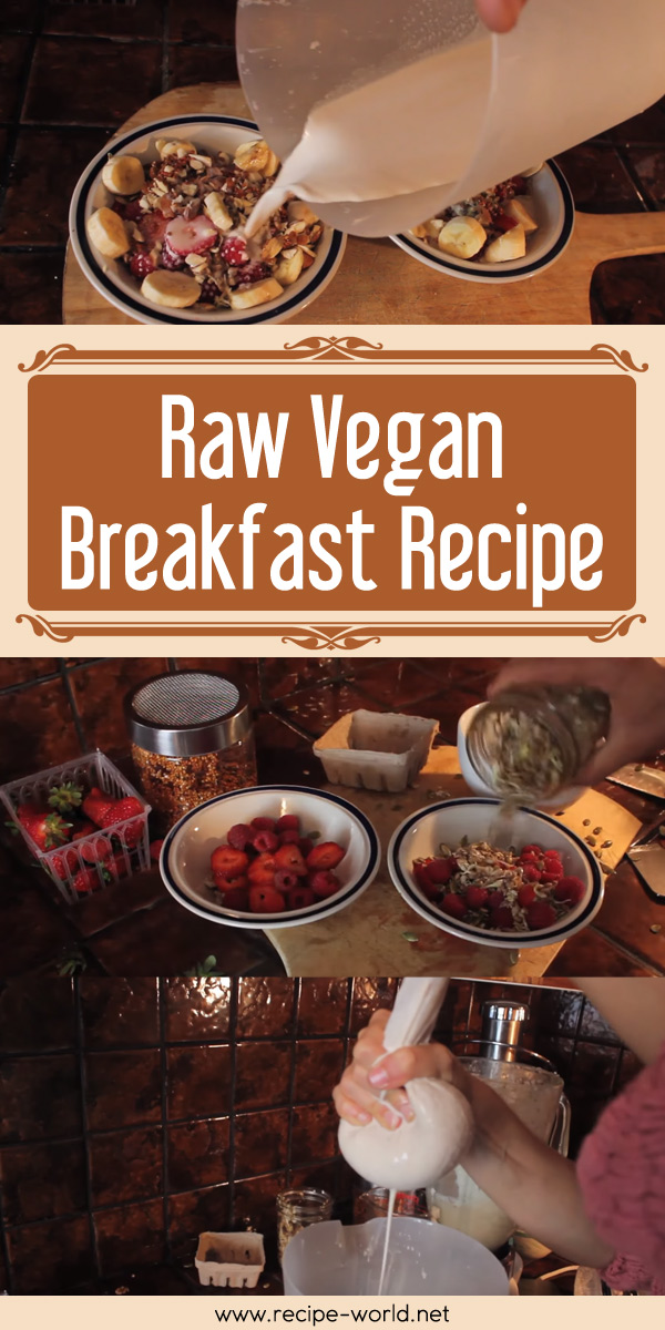 Raw Vegan Breakfast Recipe