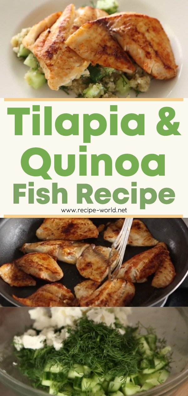 Tilapia & Quinoa Fish Recipe - Sarah Carey