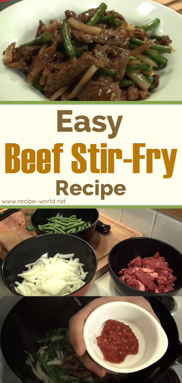Easy Stir Fry (Beef Stir-Fry) Recipe