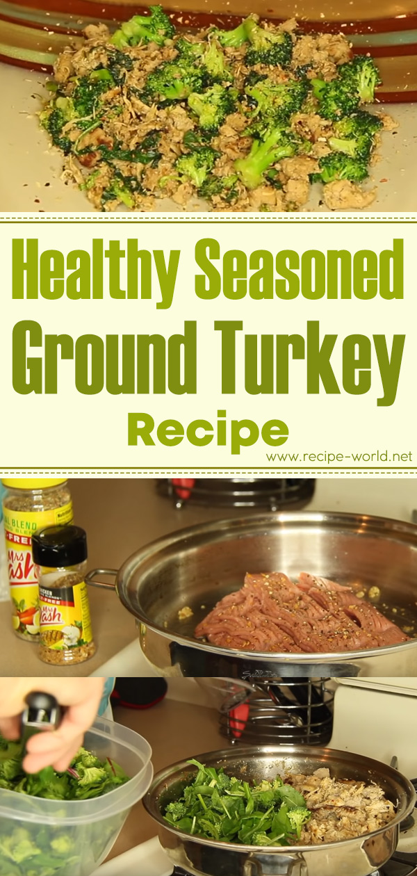 Healthy Seasoned Ground Turkey Recipe