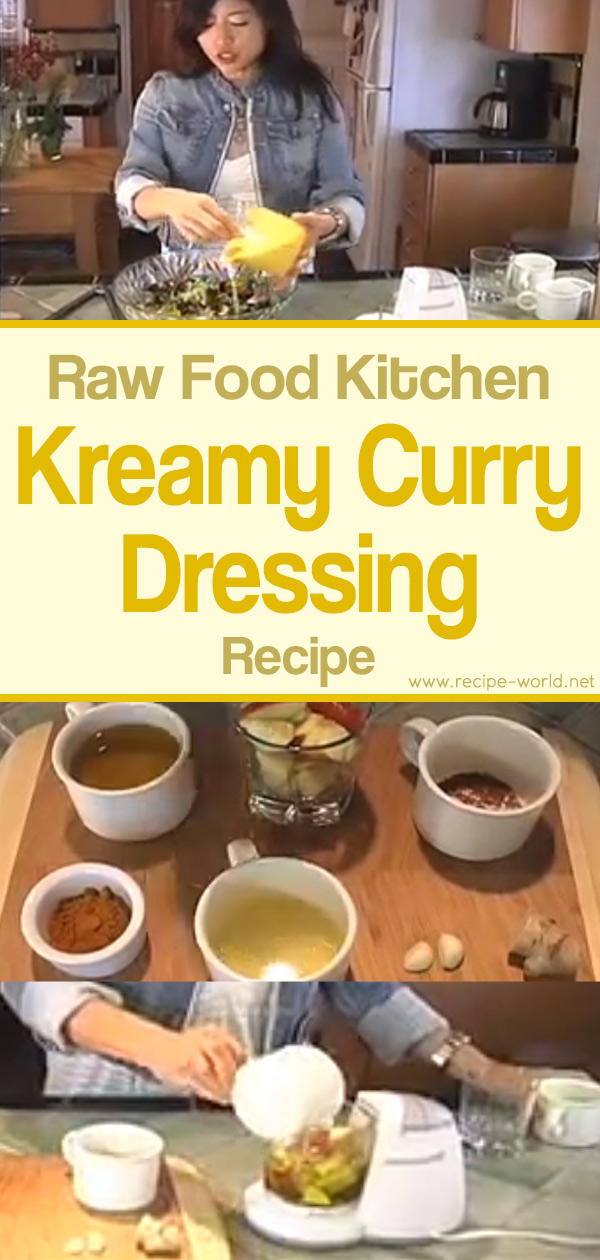 Raw Food Kitchen Kreamy Curry Dressing