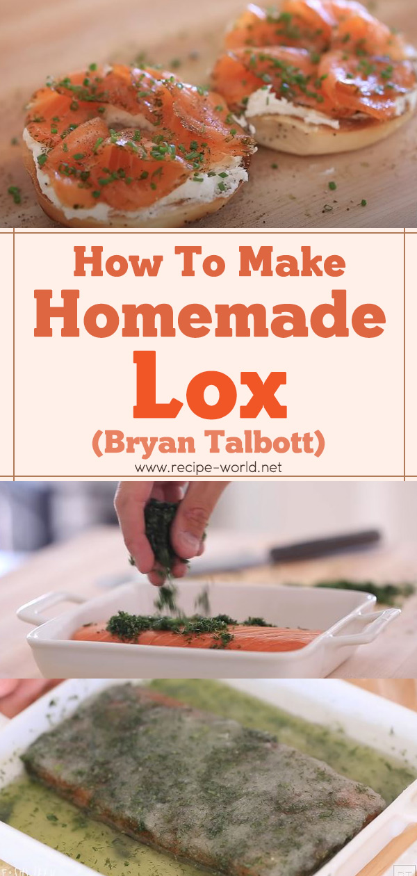 Homemade Lox - Byron Talbott