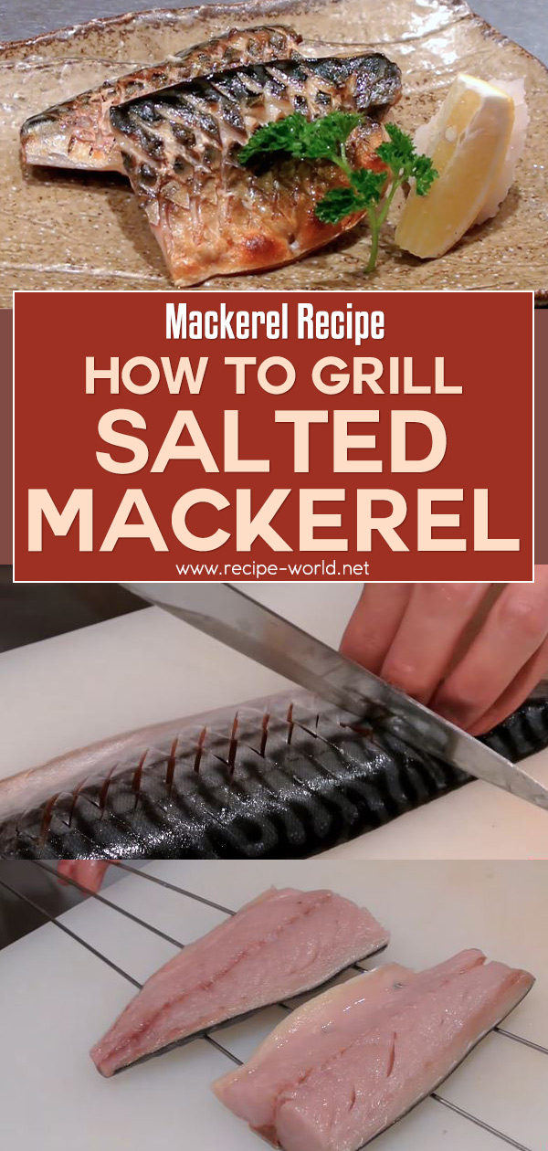 Mackerel Recipe - How To Grill Salted Mackerel