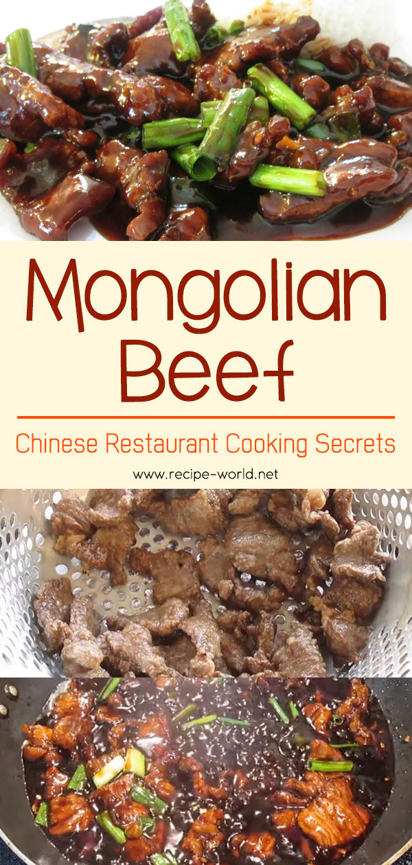 Mongolian Beef - Chinese Restaurant Cooking Secrets