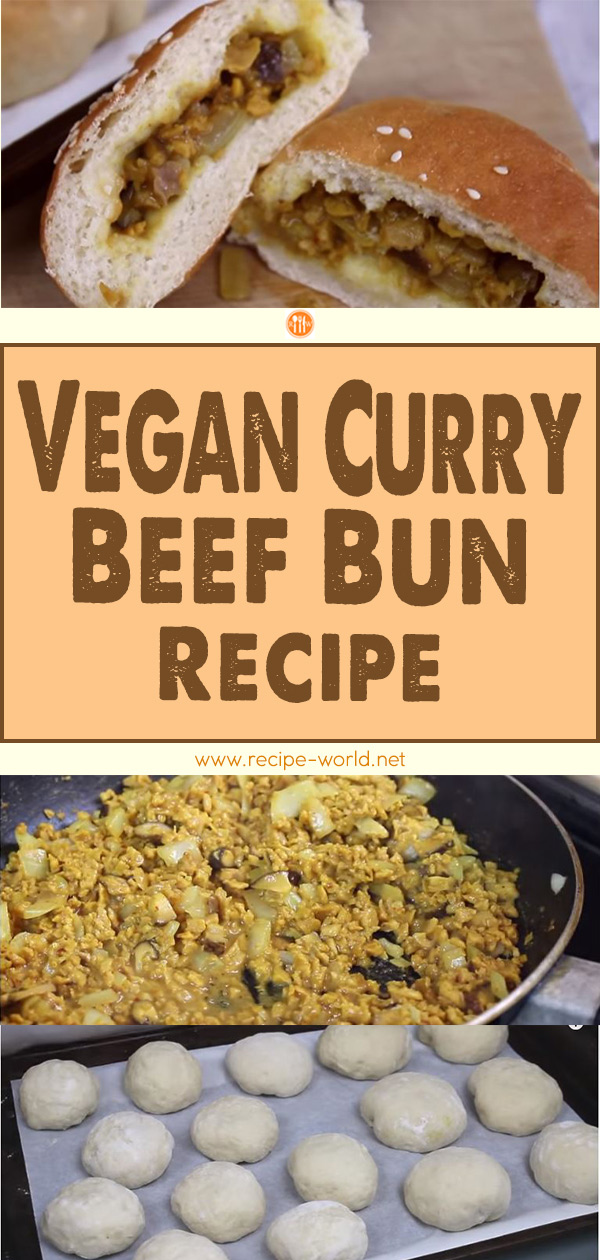 Vegan Curry Beef Bun Recipe