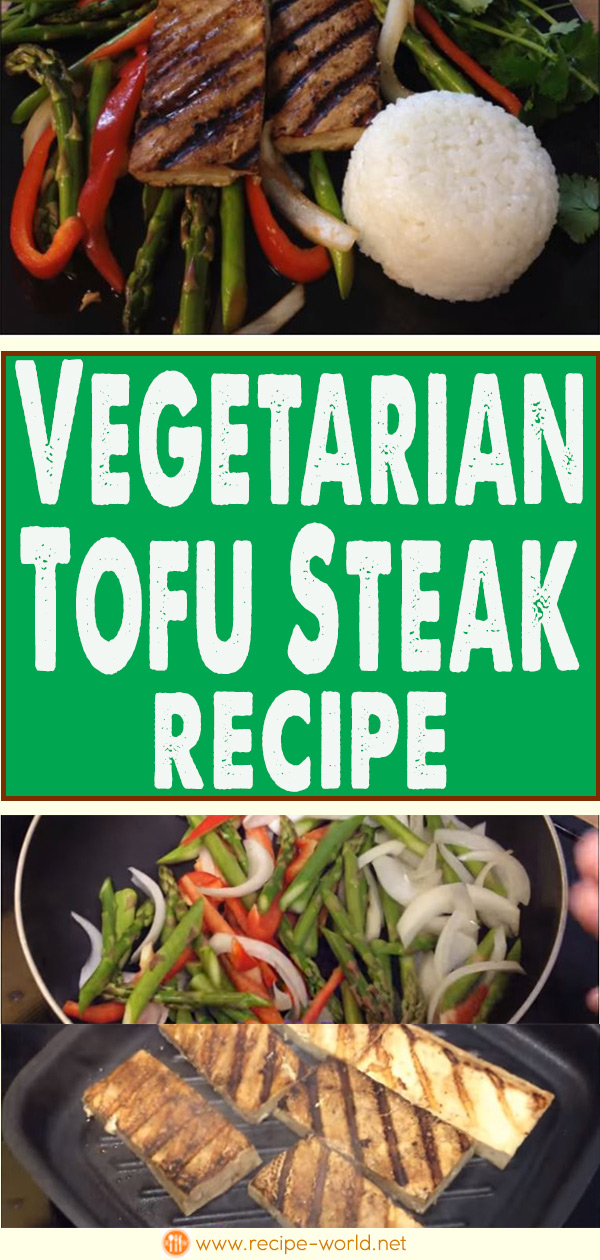Vegetarian Tofu Steak