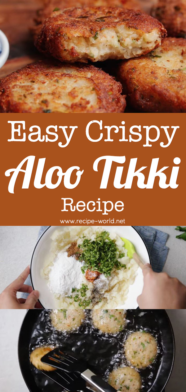 Easy Crispy Aloo Tikki Recipe