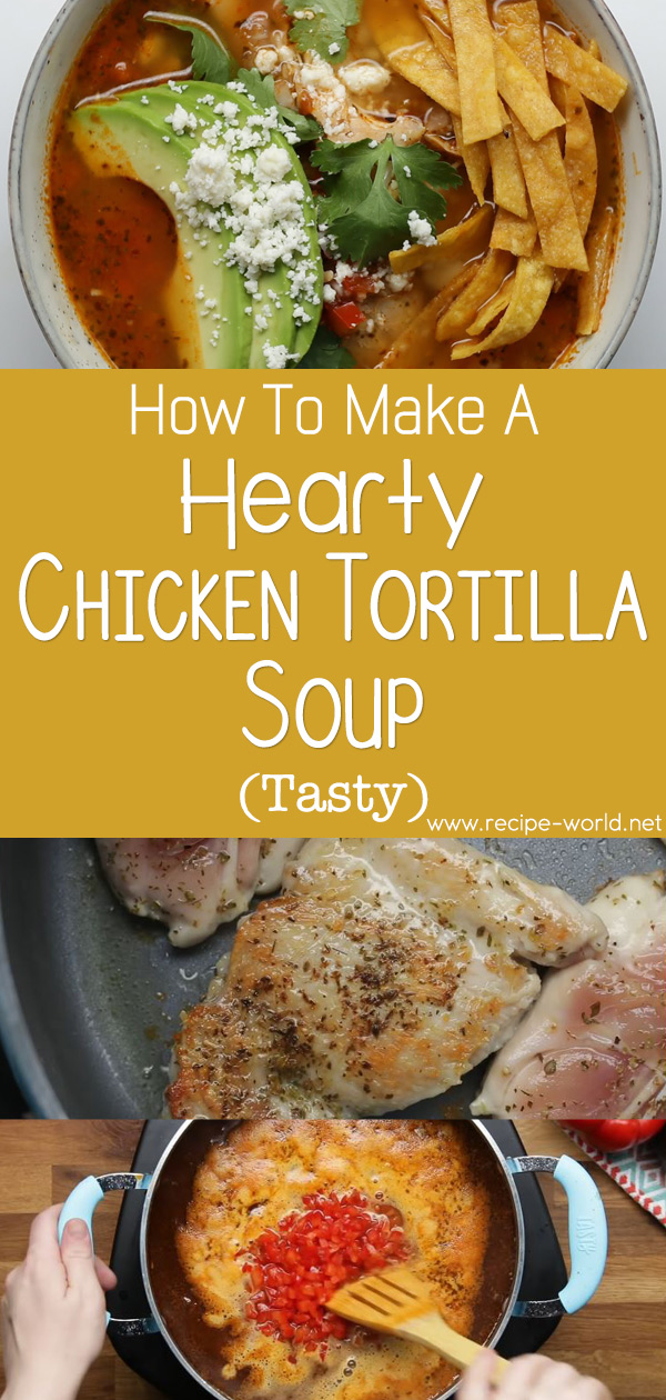 How To Make A Hearty Chicken Tortilla Soup