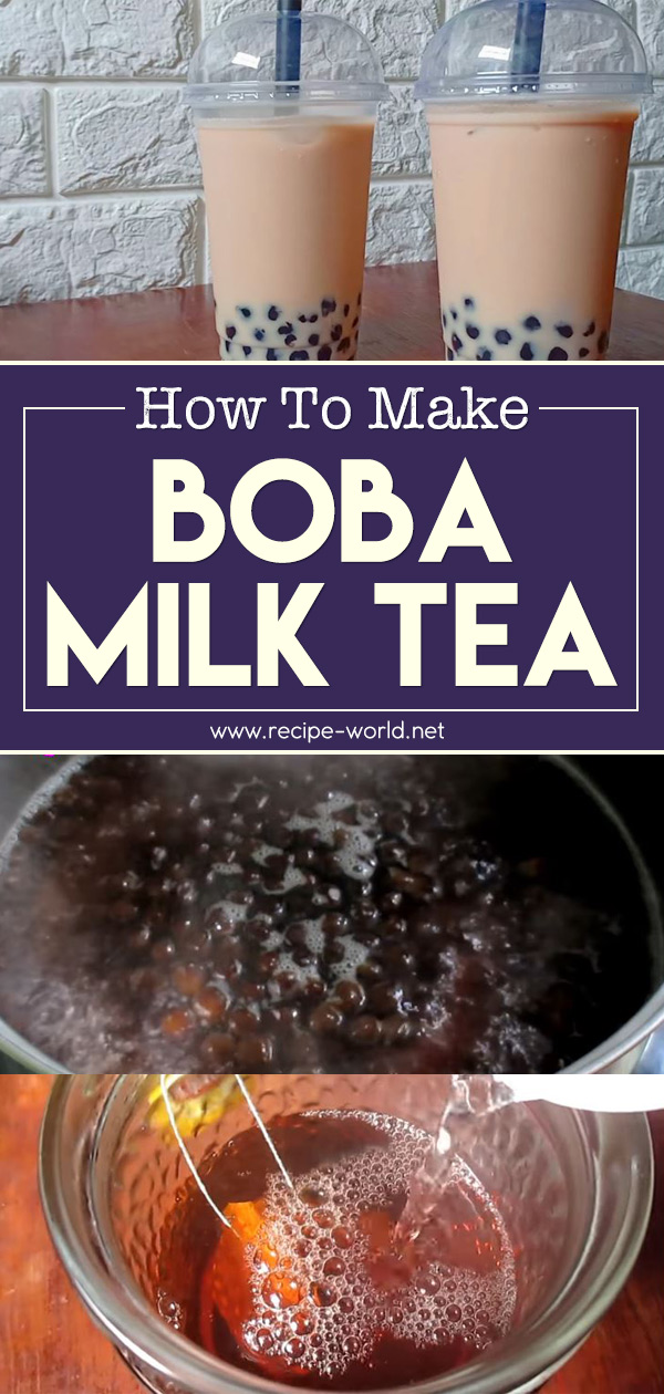 How To Make Boba Milk Tea