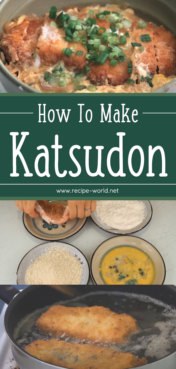 How To Make Katsudon
