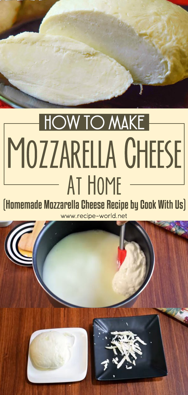 How To Make Mozzarella Cheese At Home