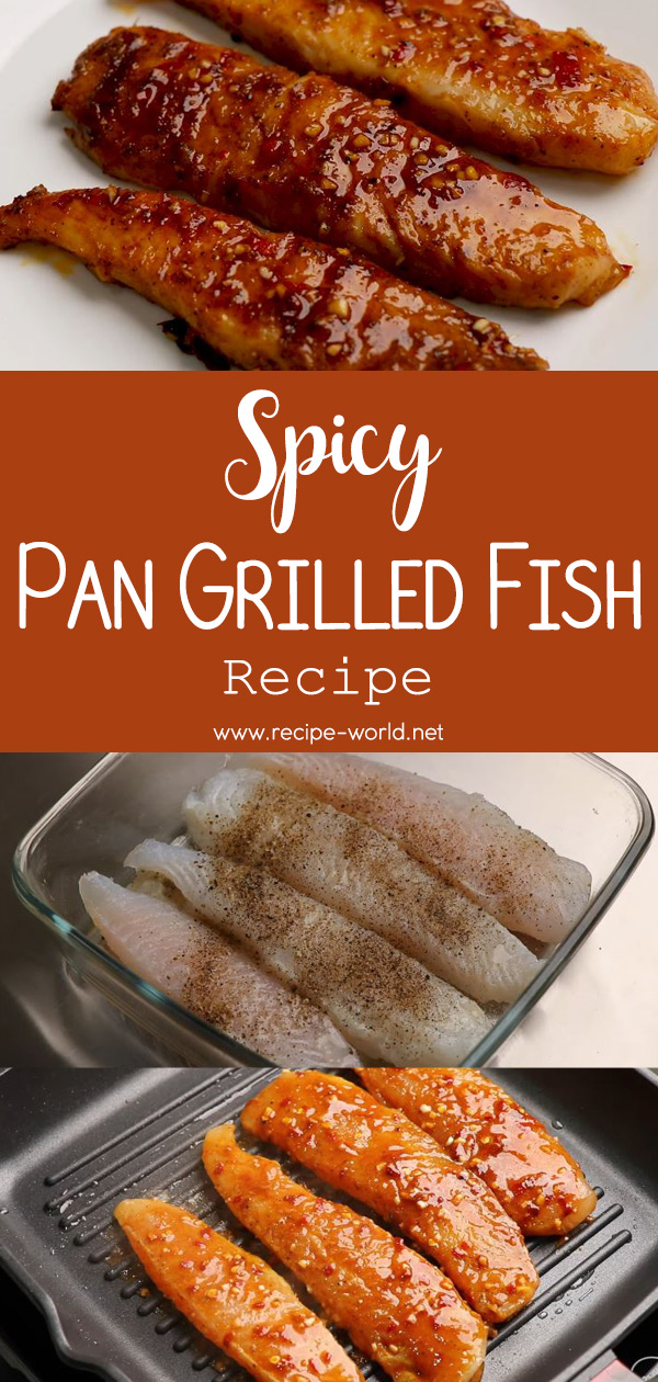 Spicy Pan Grilled Fish Recipe