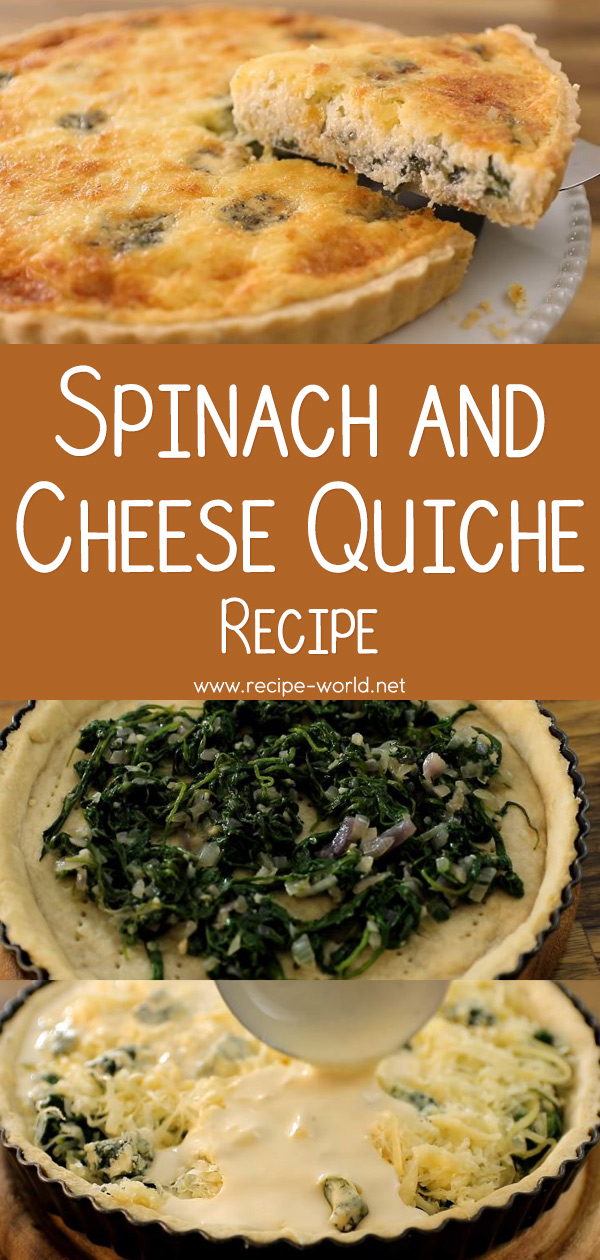 Spinach And Cheese Quiche Recipe