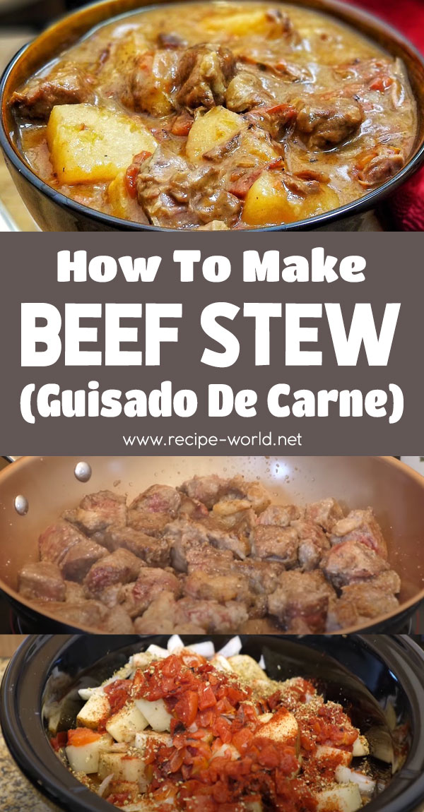Beef Stew - Beef Stew Slow Cooker - Guisado De Carne