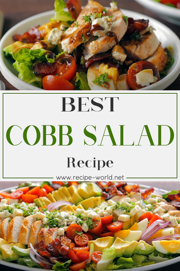 Best Cobb Salad Recipe - How to Make Cobb Salad