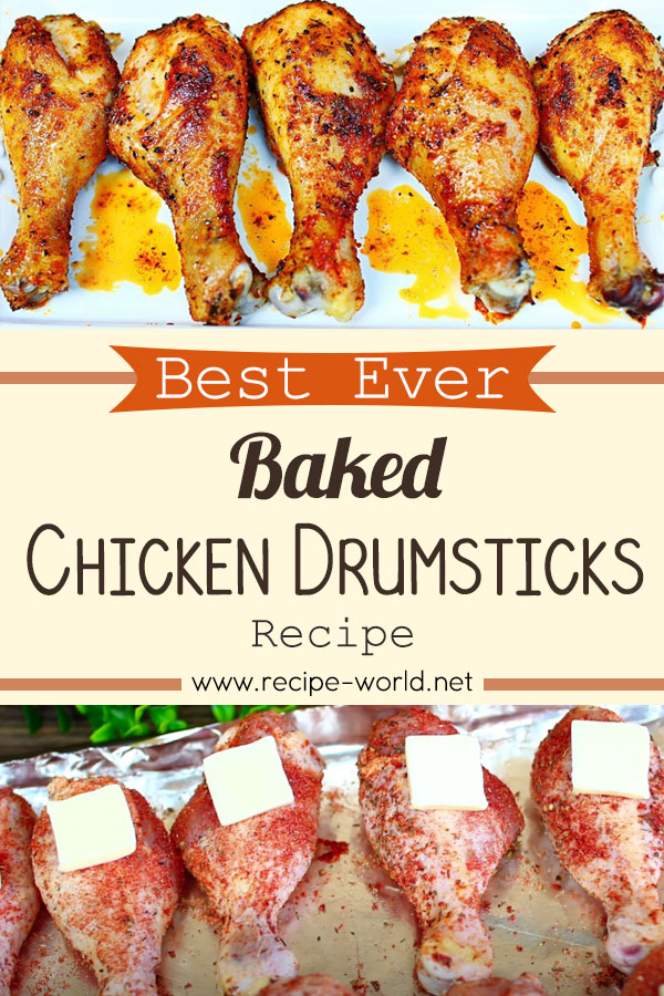 Best Ever Baked Chicken Drumsticks