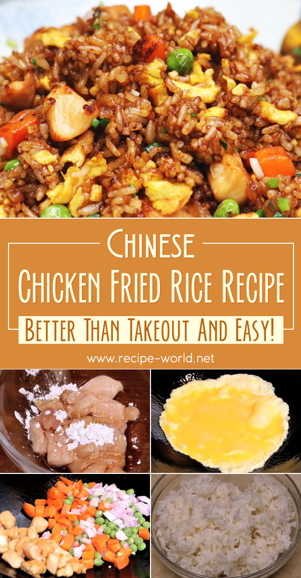 Better Than Takeout And Easy! Chinese Chicken Fried Rice Recipe