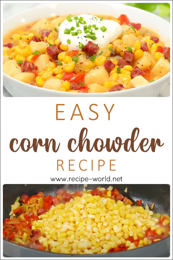 Easy Corn Chowder Recipe