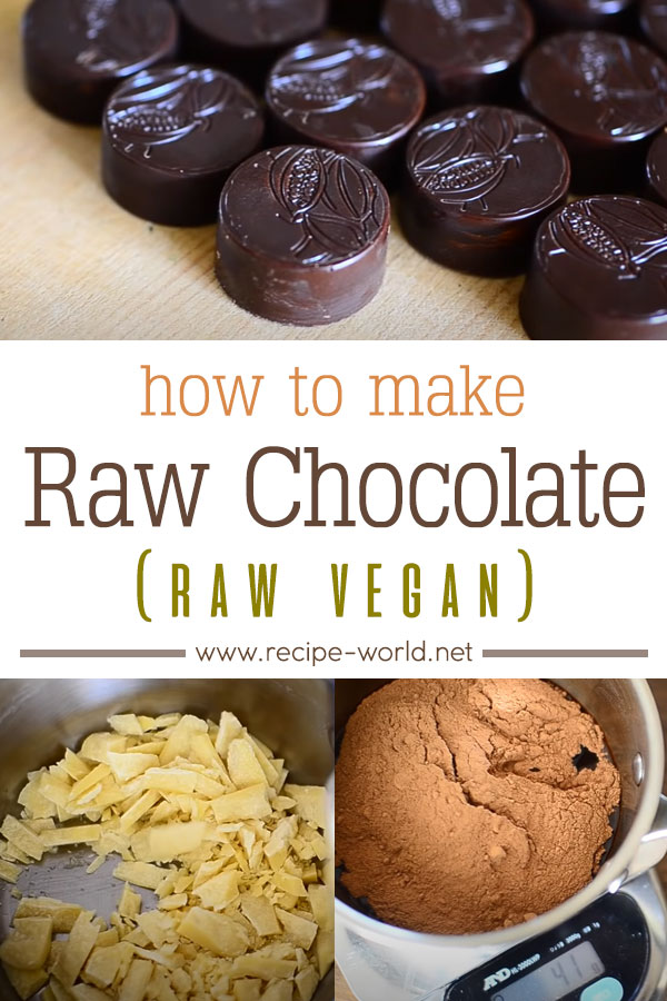 How To Make Raw Chocolate (Raw Vegan)