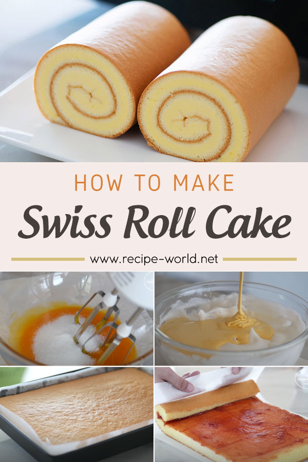 How To Make Swiss Roll Cake