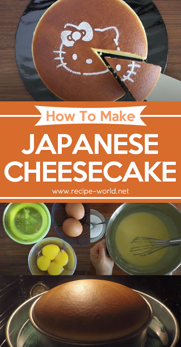 Japanese Cheesecake - Delicious Baking Recipe